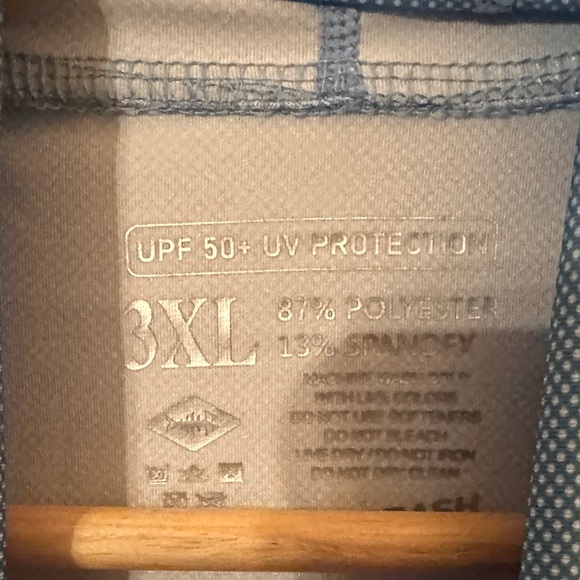 Bassdash Blue Patterned Hoodie - Picture 4 of 5